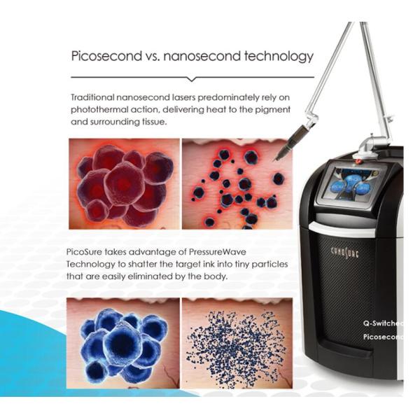 Q Switched Nd Yag Tattoo Removal Machines , High Power Pico Laser Machine