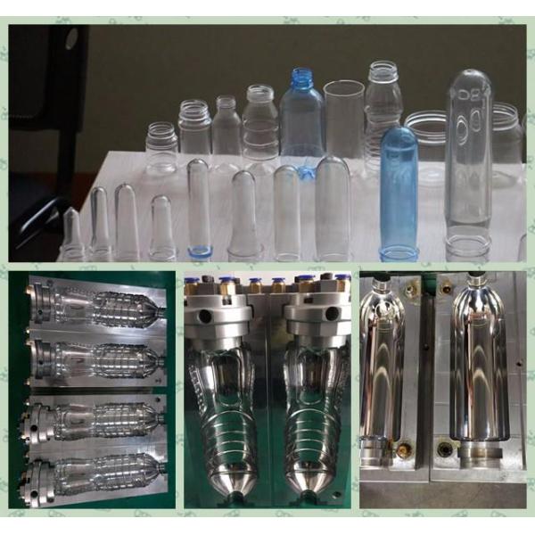 2 Cavity Plastic Pet Bottle Moulds For Fruit Juice / Carbonated Beverage Bottles