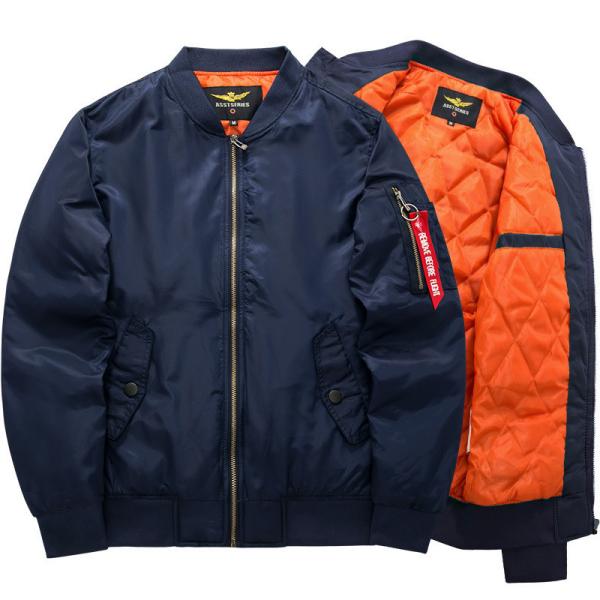 Custom Ma1 Aviator Winter Tide Army Men's Jacket for sport Running Jacket Of 100% Cotton