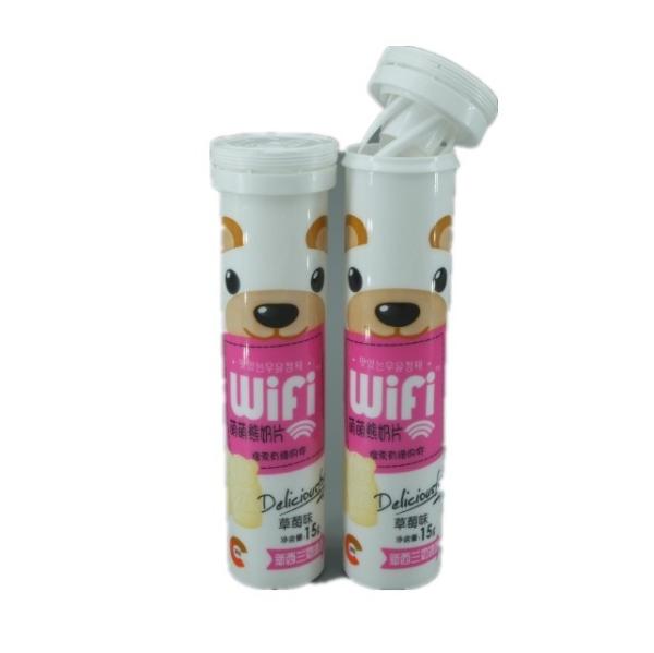Tubes de stockage de capsules en PP en plastique pour comprimés effervescents de vitamine C