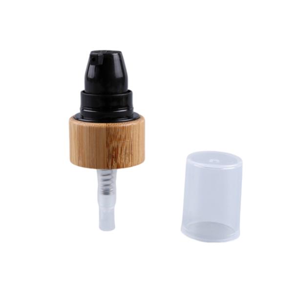 Прессовый тип Макияж-удаление насос PE Черный лосьон насос 24 410