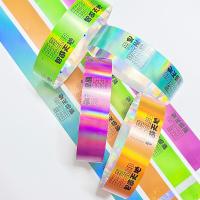Pulseiras de papel colorido à prova d'água Impressão de logotipo sintético personalizado