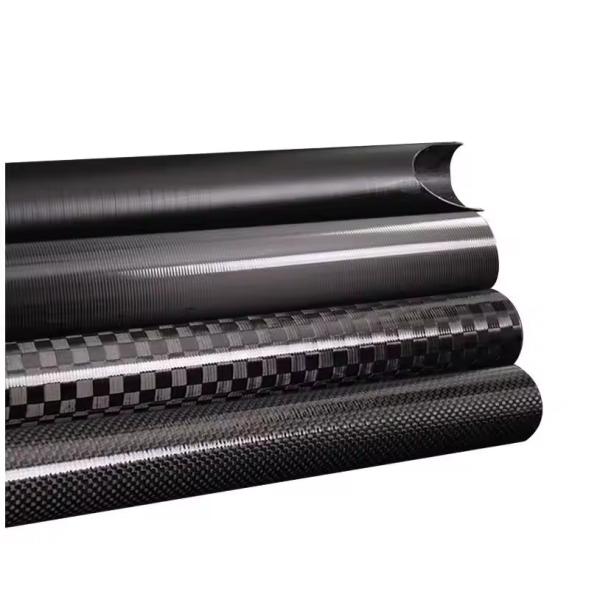 Custom 3K Carbon Fiber Tube Lightweight Sport Equipment with Durable Pattern