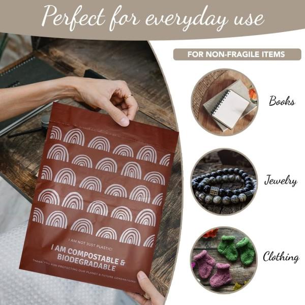 Hot Wholesale Eco Friendly 100% Biodegradable Sustainable Cornstarch Certified Disposable Custom Printed Compostable