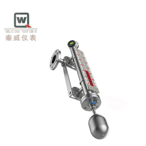 Side Mounted Magnetic Flap Level Gauge Power Boiler Industry Type