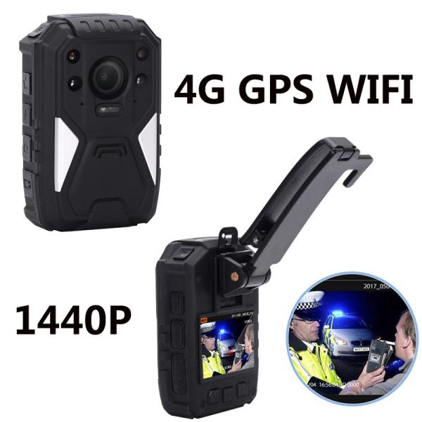 4G Body Camera 4G Body Worn Police Video Camera With 1440P FULL HD Resolution