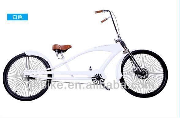 26'' Long Frame Chopper Beach Cruiser Bike with Alloy Pedal and Steel Fork
