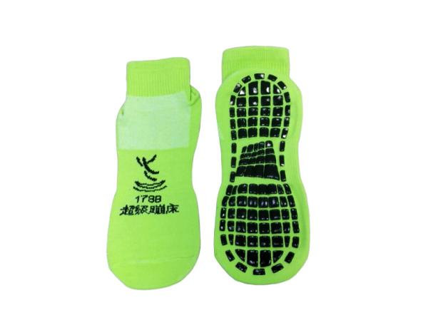 Non Slip Trampoline Socks Children Adult Anti Skid Bounce Hospital Non Skid Barre Socks