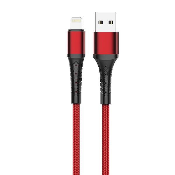 Câble de charge USB MetalSkin noir pour appareils alimentés C-C 20V3A 60W max/C-L 9V3A 27W max