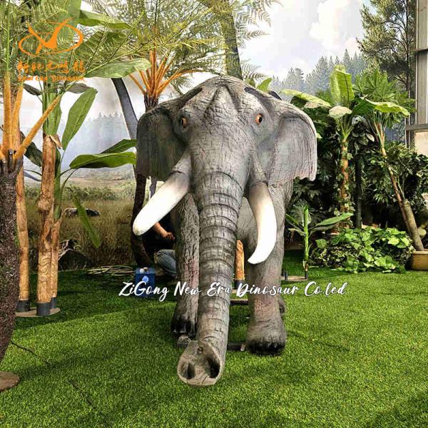 Mechanical Animatronic Animals Elephants For Jurassic Park And Jurassic Show