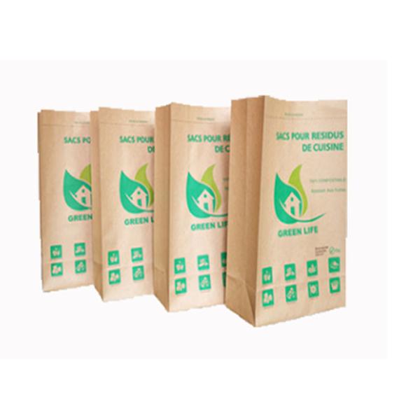 Force à haute résistance de pincement du fond de sacs en papier de polypropylène