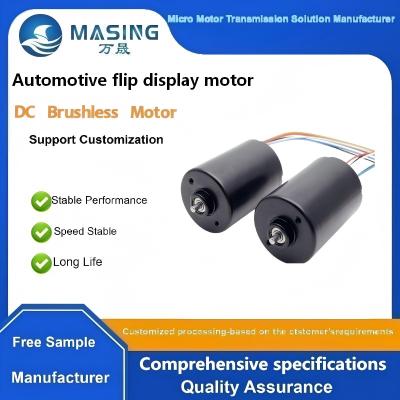 12volt 24volt High Performance Brushless Dc Motor With Integrated Speed Controller 20000 Rpm Micro Brushless Dc Motor For Automotive Flip Display Motor