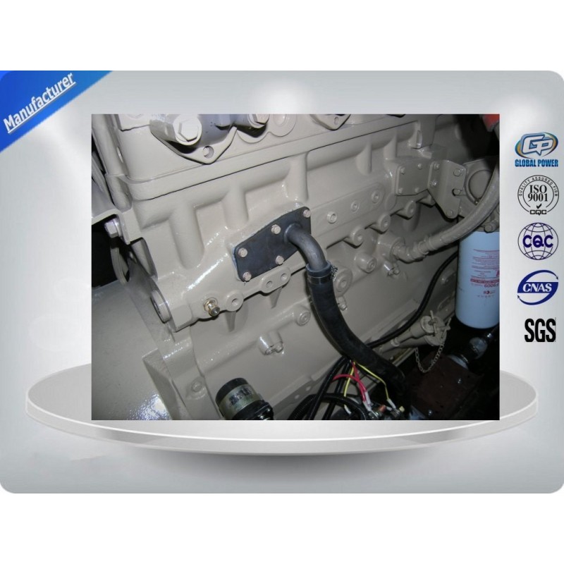 CCS Three Phase Marine Diesel Genset Turbocharged With DCEC Cummins Engine