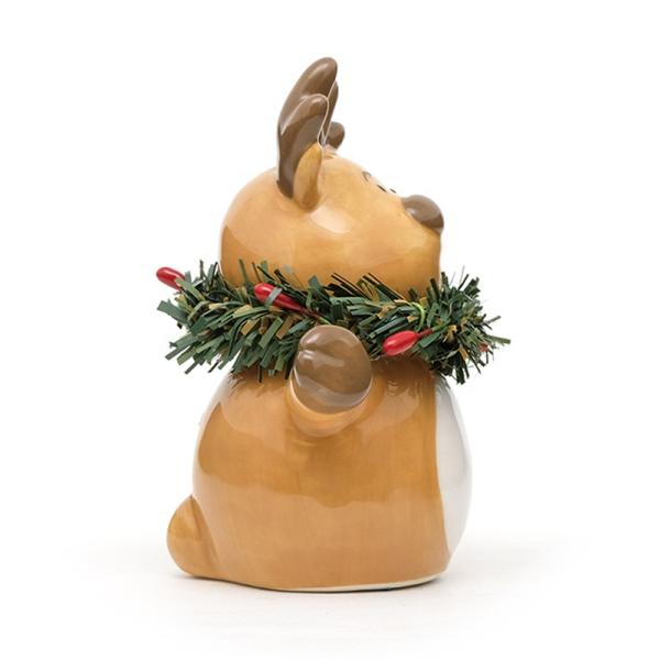 Креативный милый животный керамический керамический солевой и перцовый чайник на Рождество