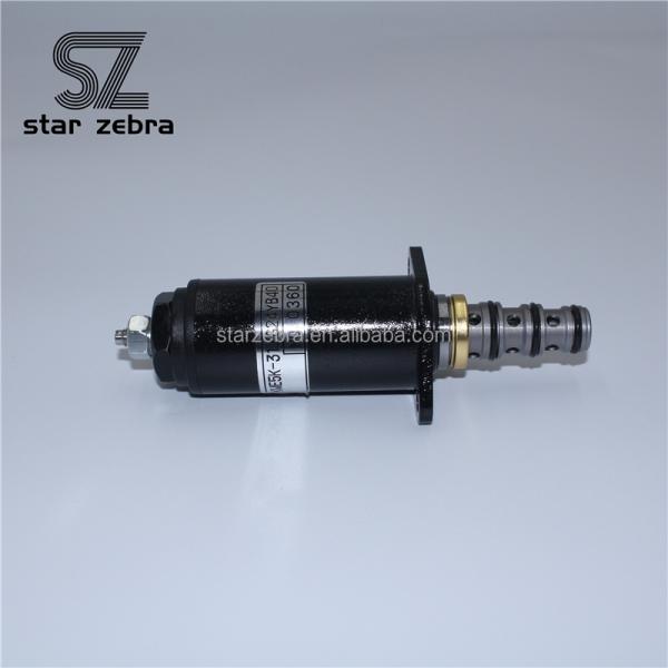 Manufacturing Plant YN35V00021F1 Excavator Parts Hydraulic Solenoid Valves KWE5K-31 G24YB40 for Kobelco Excavator