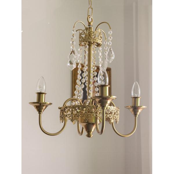 French Court Crystal Chandelier Light Luxury Bedroom Villa Dining Room Vintage Candle Pendant Lights