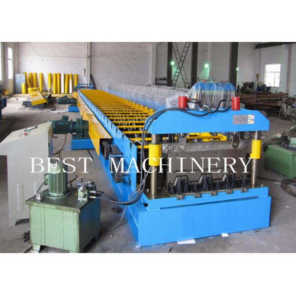Metal Building Hydraulic Floor Deck Sheet Roll Forming Machine 6kw 50-60HZ