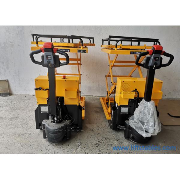 Сверхмощная полностью электрическая тележка 500kg штабелеукладчика паллета