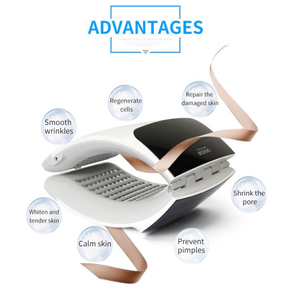 Медицинский класс 7 Цвет Помощь по омолаживанию кожи Уход за телом Pdt Машина для светотерапии