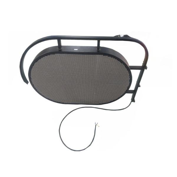 Round LED Billboard Double Sided Circular Street Logo Advertising LED Display