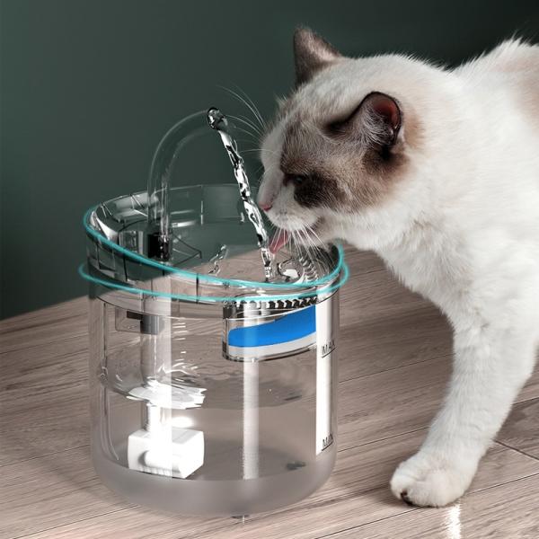 Dispensateur d' eau automatique pour chat, fontaine à eau potable pour chien, lave-vaisselle, coffre-fort