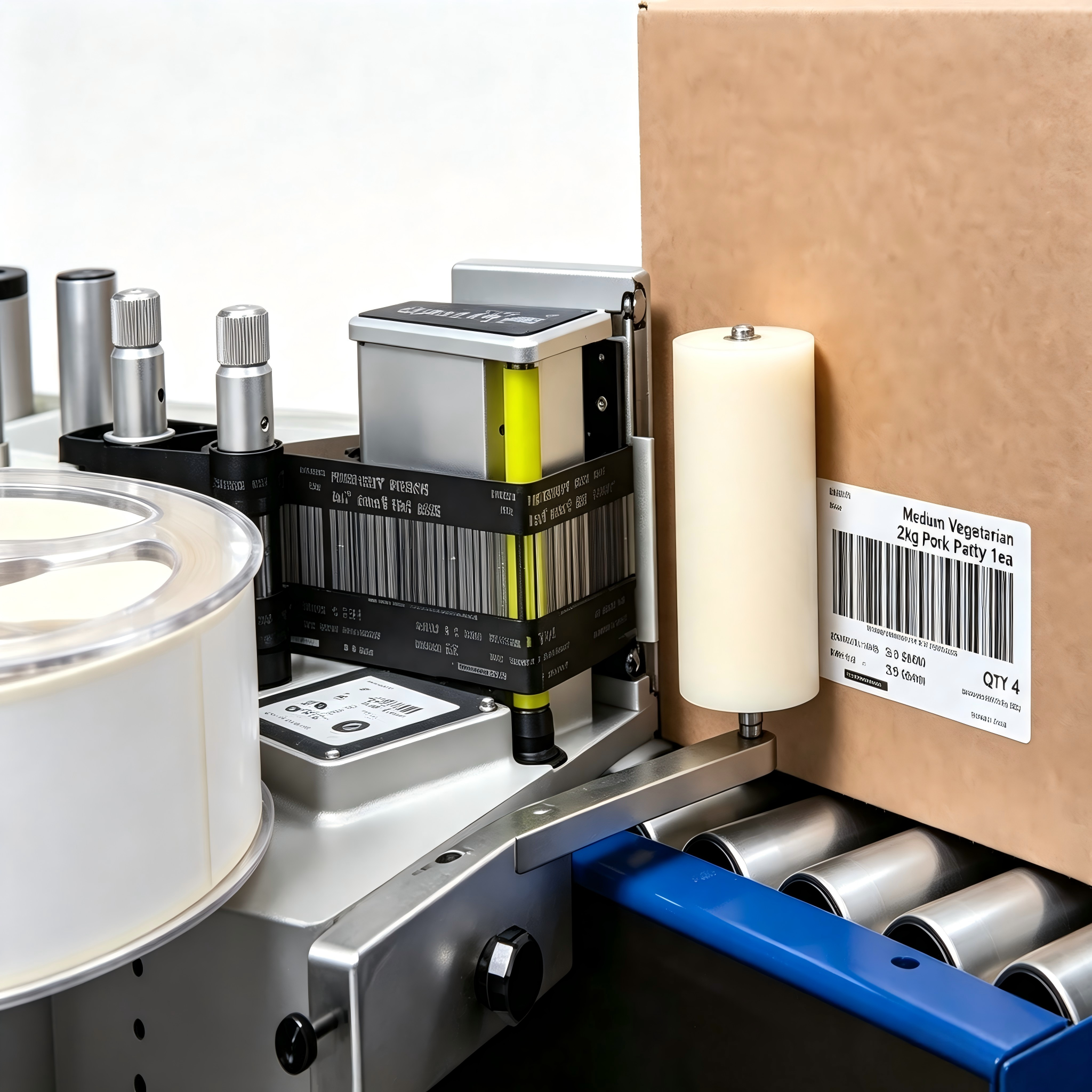 Automatic Flat Surface Printing Labeling Machine 20–60 pcs/min For Product Identification