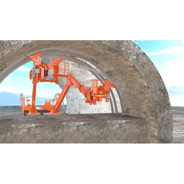 KGM1050QZ Arch Rib Lifting Machine Robotic Steel Support Machine Lifting Equipment