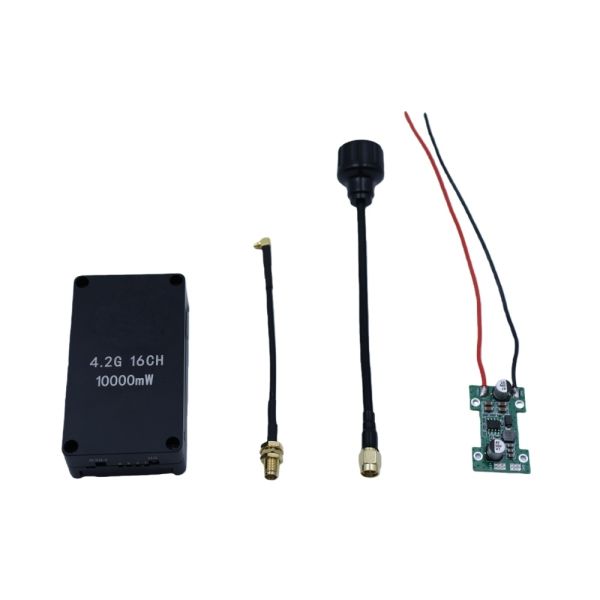 4.2GHz Wireless Video Transmitter 4155MHz-4530MHz 7-32V Input Voltage For Industrial