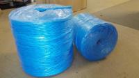 ficelle de presse bleue tordue par utilisation de la corde pp de presse de foin de ficelle de banane de ferme de 3mm 4mm