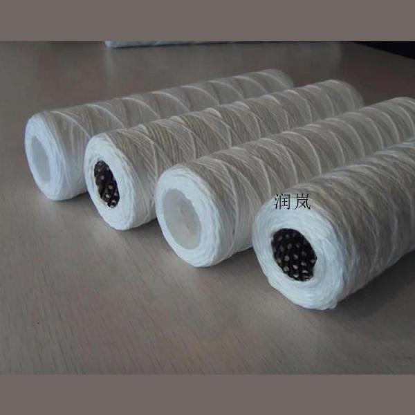 40 String Wound Filter Cartridge 10 Micron PP Material for RO Pre-Filter Application