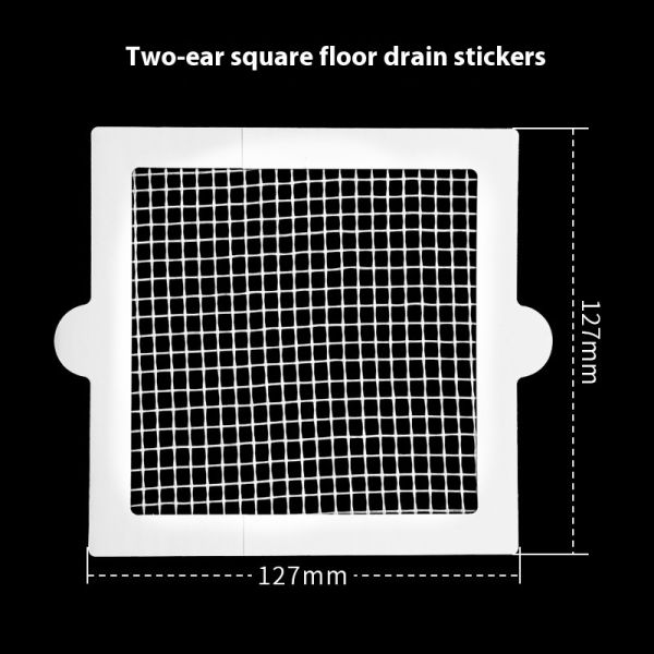 Self Adhesive Disposable Fiber Filter Net Drain Sticker for Bathroom Kitchen Anti-Insect Masking