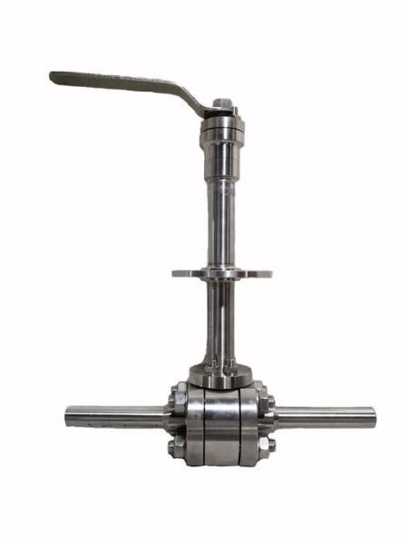 Butt Weld Cryogenic Ball Valve Temperature Range -196°C To 80℃ For Liquid Gases