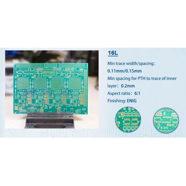 16-Layer PCB Manufacturing with Controlled Impedance from prototype to mass production
