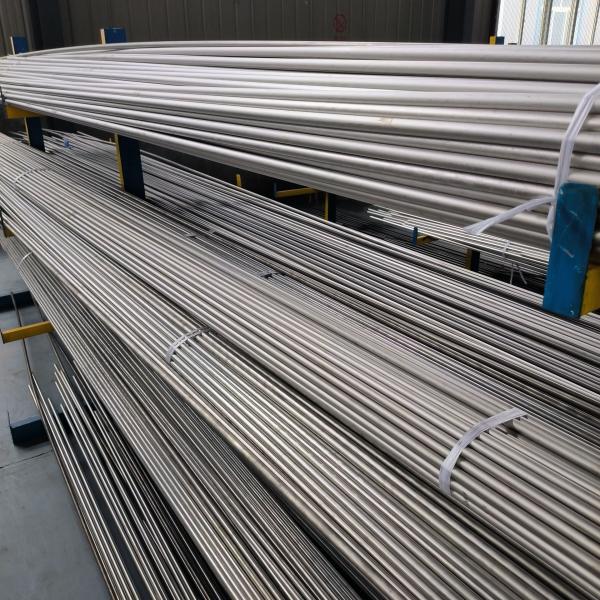 ASTM B861 Seamless Titanium Tube ASTM B338 Titanium Pipe Corrosion Resistant For Chemical Industry