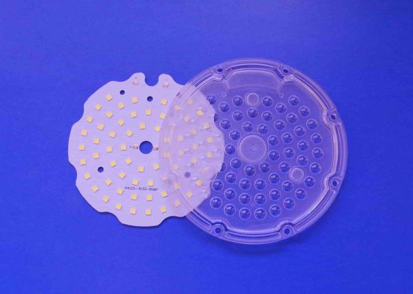 La mini taille a mené des lentilles d'optique 120 module mené de l'angle 50W 3030 de degré pour la lumière élevée de baie