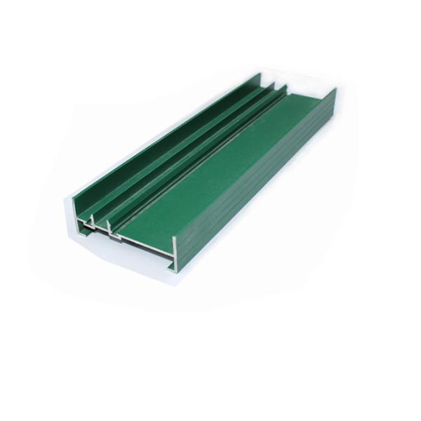 Powder Coated Aluminum Profile , Quality Light Construction Aluminium Profiles