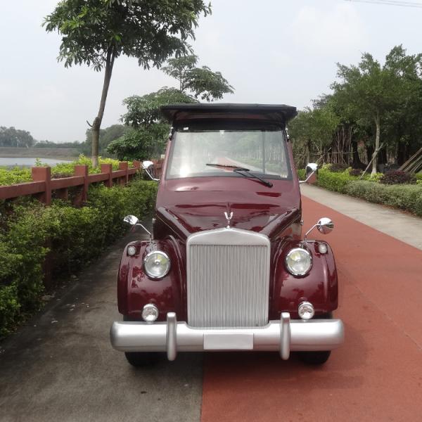 USA Popular Classic Golf Carts 48V DC Motor 8 Seat Electric Classic Car