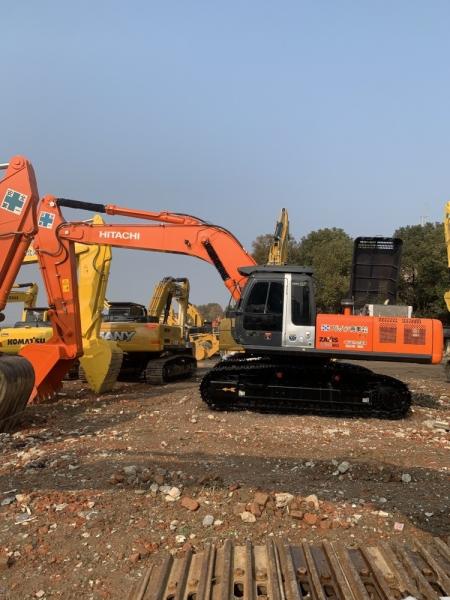 Excavatrice Hitachi ZX350 haute précision avec soupape hydraulique d'origine et haut confort