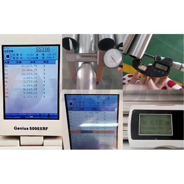 Труба нержавеющей стали ASTM A312 A240 A554 201 безшовная для строя ГЕКТОЛИТРА 2D 1D оборудования