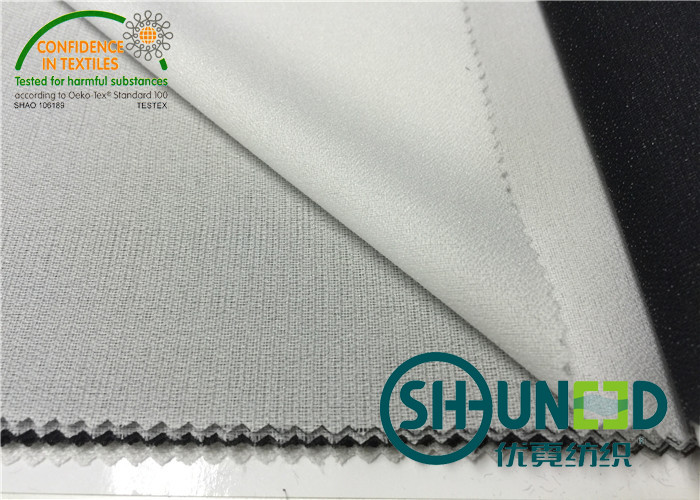 30D * 50D Double Dot Twill Weave Woven Interlining - Fusible Woven Fusing for Apparel