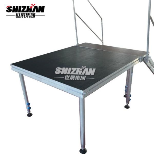 étape portative linéaire de glissière de la table 3metres de 24x24 400mm extérieure