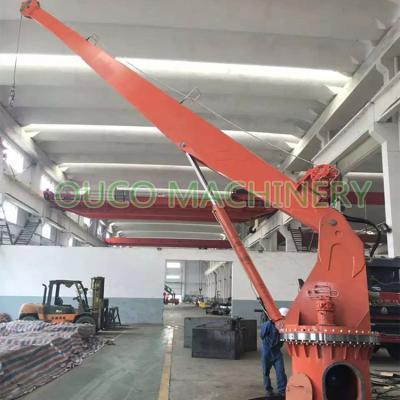 Marine Deck 3T fixou o crescimento 9m CCS Jib Crane hidráulico