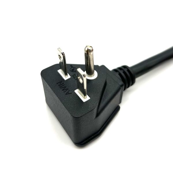 Cable d' extension US mâle femelle, 14AWG / 3C USA câble d' alimentation avec NEMA 6-15P