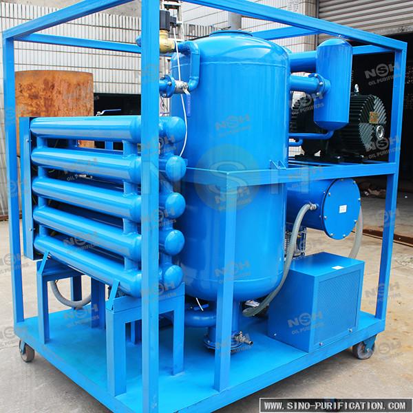 Unidade azul 800-1600KGS da desidratação do vácuo dos sistemas da purificação de óleo/380V 50HZ