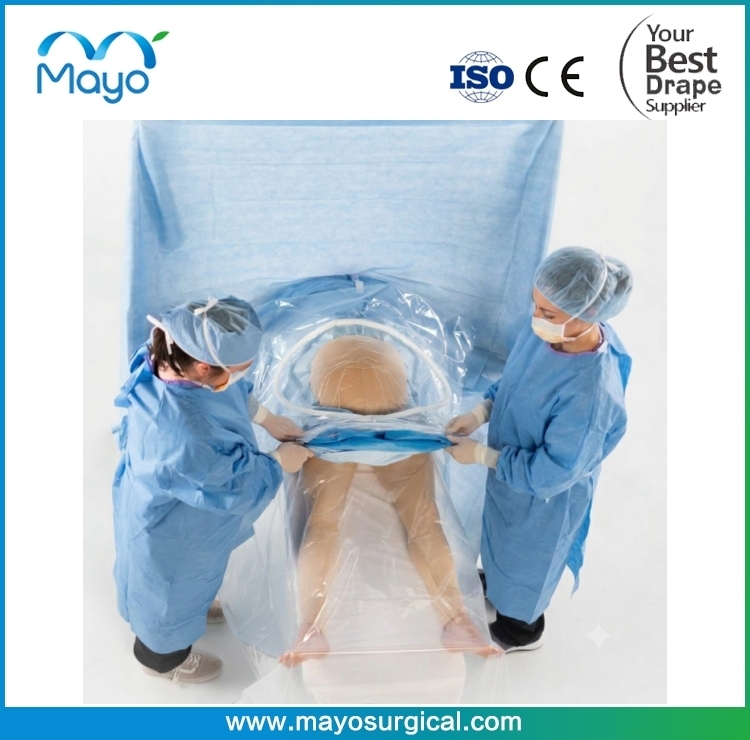 Sterile C-section Pack Disposable Caesarean Delivery Drape Kit for Maternity Hospital