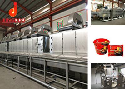 4 Worker Cup Noodle Machine , Noodles Processing Machine 75*5*5m Workshop Dimension