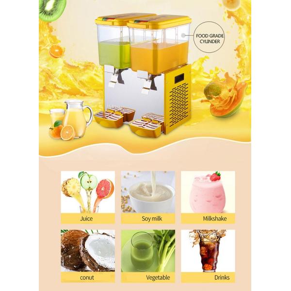 Beautiful Appearance 18L 700mm Commercial Juice Dispenser