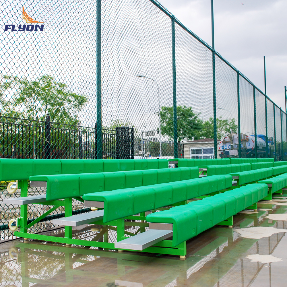 Quick Installation Modular Design Aluminum Bleachers with 5-Year Warranty for Portable Stadium Seating