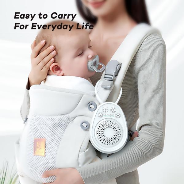 Portable White Noise Machine with 20 Soothing Sounds for Sleep