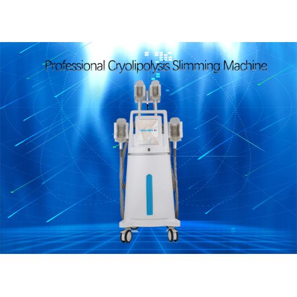 Effective Cryolipolysis Slimming Machine , 4 - Handle Body Fat Freezing Machine